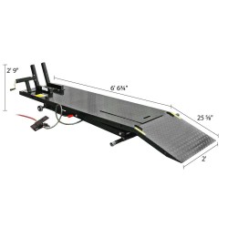 Table élévatrice pneumatique pour moto Black Widow **Commercial** 1,00 $CA