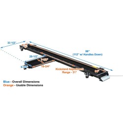 Cruiser and Chopper motorcycle dolly Black Widow Home 475,00 $CA