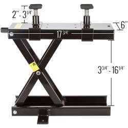 Pneumatic extra-wide motorcycle lift table Black Widow **Commercial** 2,00 $CA