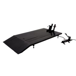 Extra-wide motorcycle/ATV lift table Black Widow **Commercial** 2,00 $CA