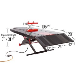 Pneumatic ATV lift table Black Widow **Commercial** 3,00 $CA